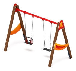 Качели двойные Д2 - ИО 12.Д.03.04.01-П - (Счастливое детство), фото 3