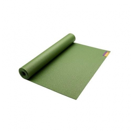Коврик для йоги Hugger Mugger Tapas Sticky Mat TSM Оливковый, фото 1