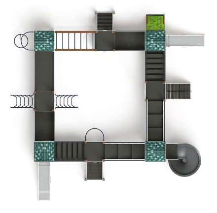 Остров детства (Город) - ДИК 2.01.8.02-01.И1 - Игровой комплекс H=1200 H=2000, фото 5