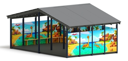 Теневой навес (Дино) - МФ 70.6.4-13, фото 4