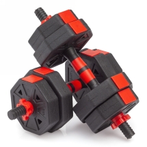 Гантели гексагональные разборные с грифом, 10 кг (2 шт. х 5 кг.)