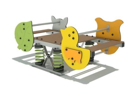 Качалка на пружине КНП-069 для детской площадки, фото 1