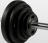BRONZE GYM BG-PA-BR-T001 Гриф олимпийский Трэп (хром, 2200*50 мм)