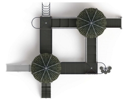 Детская игровая площадка Карнавал Шанхай ДИК 2.22.06-02 H=1200, фото 5