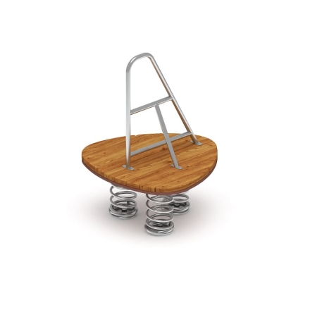 Качалка на пружине (Лиственница темный) ИО 23.24.02-01, фото 3