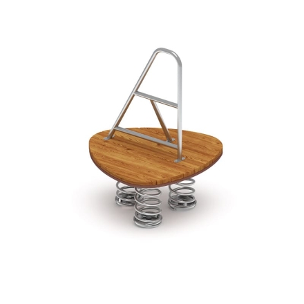 Качалка на пружине (Лиственница темный) ИО 23.24.02-01, фото 1