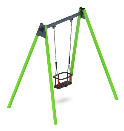 Качели М1 (зеленый) - ИО 11.М.04.03-02, фото 4