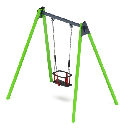 Качели М1 (зеленый) - ИО 11.М.04.03-02, фото 3