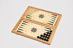 Нарды + Шашки Тульские &quot;Крейсер&quot; большие, фото 1