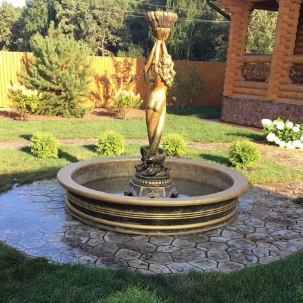 Фонтан Королевский и русалки в золоте, фото 5