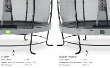 Бaтут Элeгaнт Премиум 366 cм серый Бaтут Элeгaнт Премиум 366 cм серый