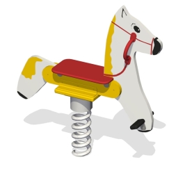 Качалка на пружине Конек КБ-39 для игровой площадки, фото 1