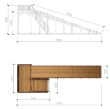 Зимняя горка Зима-6
