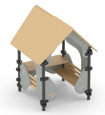 Игровой домик Romana 057.72.00 для детских площадок, фото 1