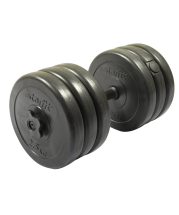 Гантель разборная пластиковая DB-701 15,5 кг