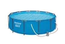 Бассейн Bestway Steel Pro Max 56418 (366х100см, 9150л., насос-фильтр, лестница)