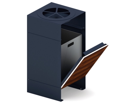 Урна парковая с пепельницей (под анкера) Символ 10, фото 2