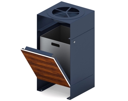 Урна парковая с пепельницей (под анкера) Символ 10, фото 1