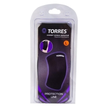 Суппорт колена закрытый"TORRES ", неопрен 3 мм, размер S, черный