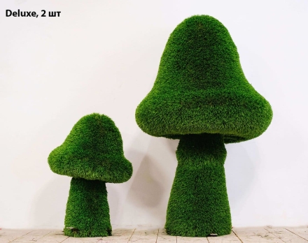 Топиари композиция грибы Сказочные (3шт) - газон Deluxe, фото 2