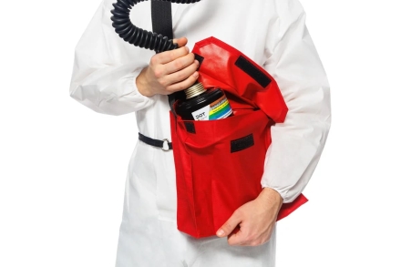 Противогаз фильтрующий ДОТ 600 A2B2E2К1АХP3 R D с маской МАГ 102-131-0025, фото 6