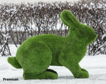 Топиари заяц большой, Чики - газон Deluxe Green Топиари заяц большой, Чики - газон Deluxe Green