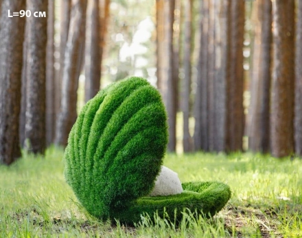 Топиари ракушка L=70 см - газон Eco Green, фото 6