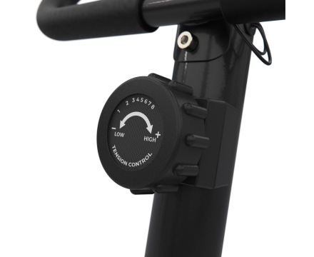 Велотренажер DFC B504BB магнитный (черный корпус, голубая полоса), фото 8