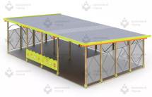 Теневой навес тип 6.2