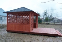 Прямоугольная беседка ВЕРАНДА Прямоугольная беседка ВЕРАНДА