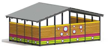 Теневой навес (Лукоморье) - МФ 70.6.4-15, фото 2