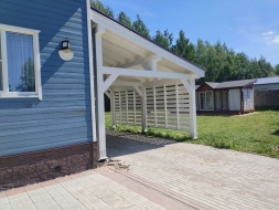 Навес для машин ЭЛАНД Несущий каркас, фото 5