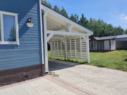 Навес для машин ЭЛАНД Несущий каркас, фото 5