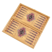 Нарды + Шашки "Сирия Пески Аравии" средние (Россия, дерево, 50х25х4 см)