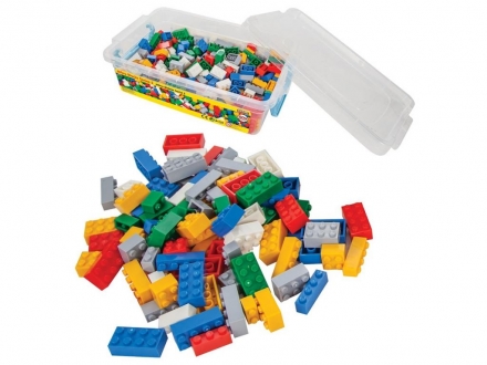 Конструктор из 504 деталей Pilsan Micro Blocks (03-492), фото 1