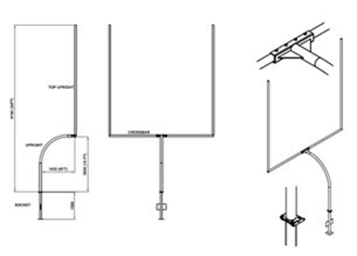 Ворота для регби 2622, фото 2