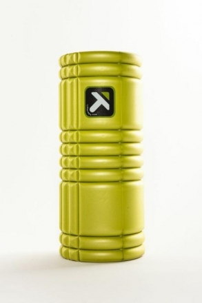 Массажный цилиндр GRID 33 см лайм, фото 1