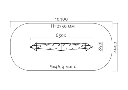 Канатная конструкция, фото 2
