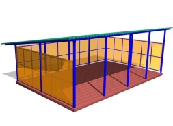 Теневой навес ТНПО 5.8 ТН055 Теневой навес ТНПО 5.8 ТН055