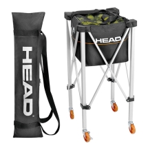 Корзина для теннисных мячей "HEAD" 287251, на 72 мяча, металл, черная Корзина для теннисных мячей "HEAD" 287251, на 72 мяча, металл, черная