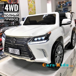Электромобиль LEXUS LX 570 4WD белый, фото 1
