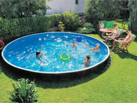 Бассейн Mountfield Azuro 403DL 5,5х1,25 м, swirl, фото 1