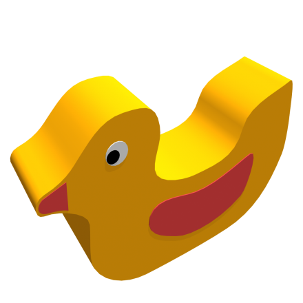 Контурная игрушка «Утёнок», фото 2