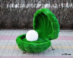 Топиари ракушка L=90 см - газон Eco, фото 4