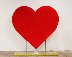 Топиари Сердце, h=183 см - газон Eco, фото 2