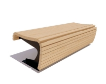 Банкетка Сквер, Лиственница 1,2 м Банкетка Сквер, Лиственница 1,2 м