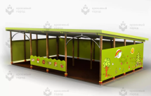 Теневой навес тип 6.3