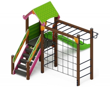 Детская игровая площадка Лукоморье ДИК 2.25.04-01 H=1200, фото 3