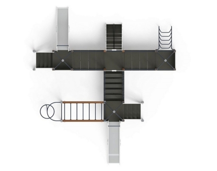Детская игровая площадка Навина Н 1200 ДИК 2.09.07-02, фото 4
