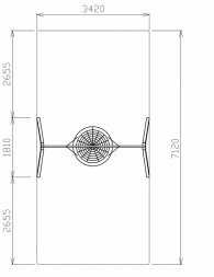 Качели-Гнездо 1000 - ИО 11.М.05.01-03, фото 6